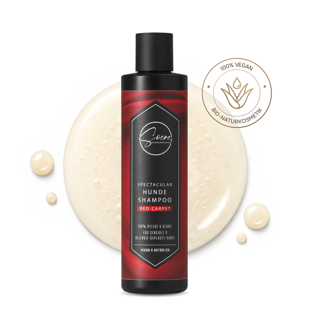 Natürliches Hunde Shampoo für glänzendes Fell Red Carpet | SPECTACULAR (250ml)