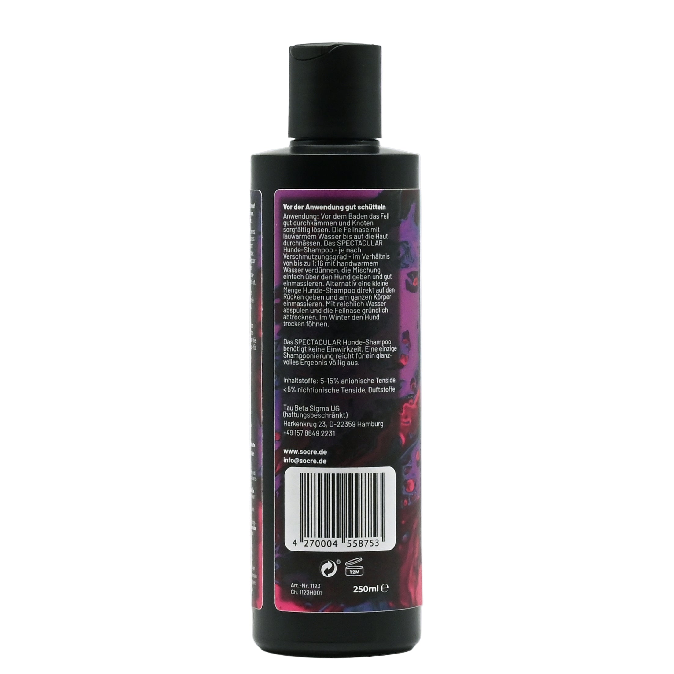 SPECTACULAR Hunde Shampoo Girlie Wellness