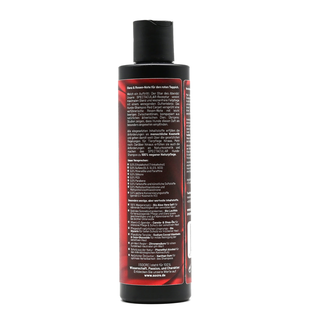 SPECTACULAR Hunde Shampoo Red Carpet