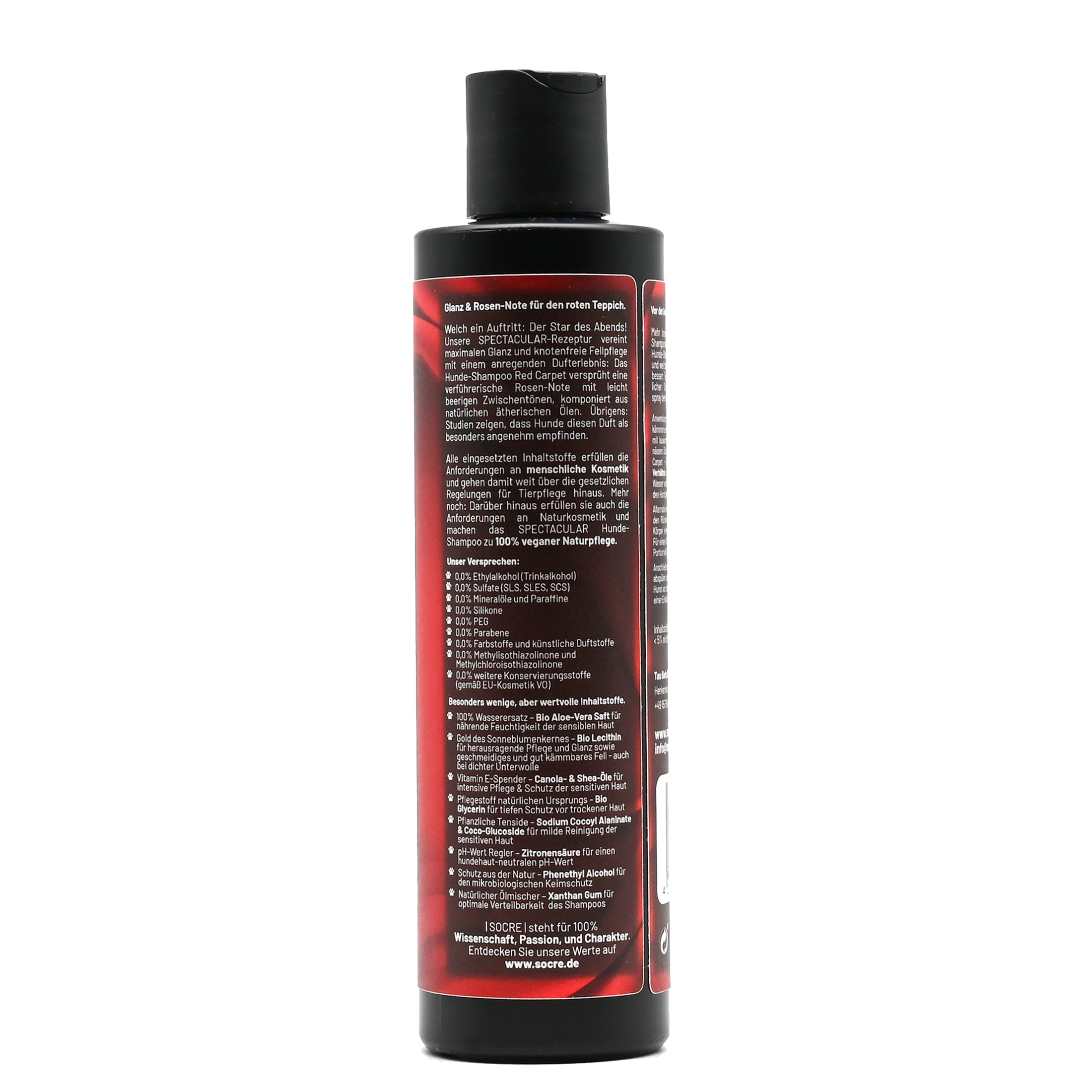 SPECTACULAR Hunde Shampoo Red Carpet