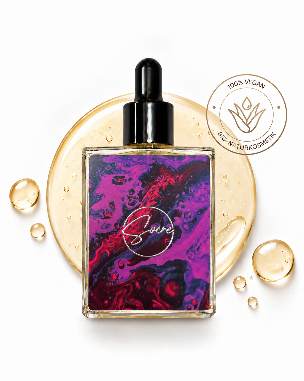 Natürliches Pflegeöl für Hunde - SOCRE Pflegeöl für Haut & Fell Girlie Wellness (30ml)